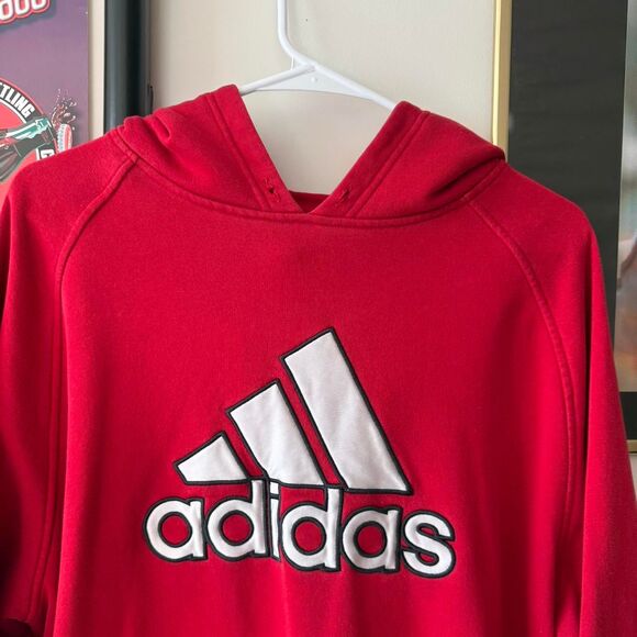 Y2K Adidas Logo Hoodie - Picture 6 of 7